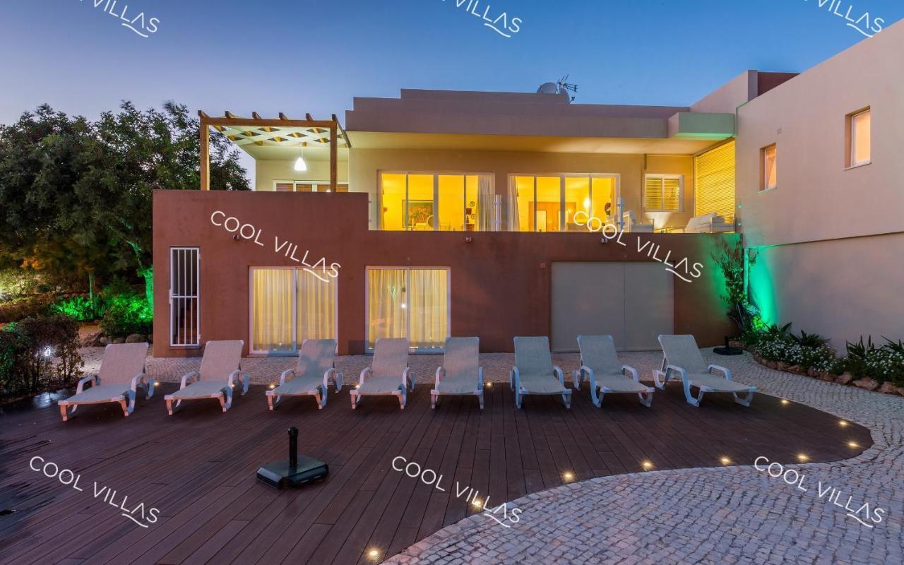 Villa Gardenia - Sea View, Wifi, Games Room Albufeira Exteriör bild