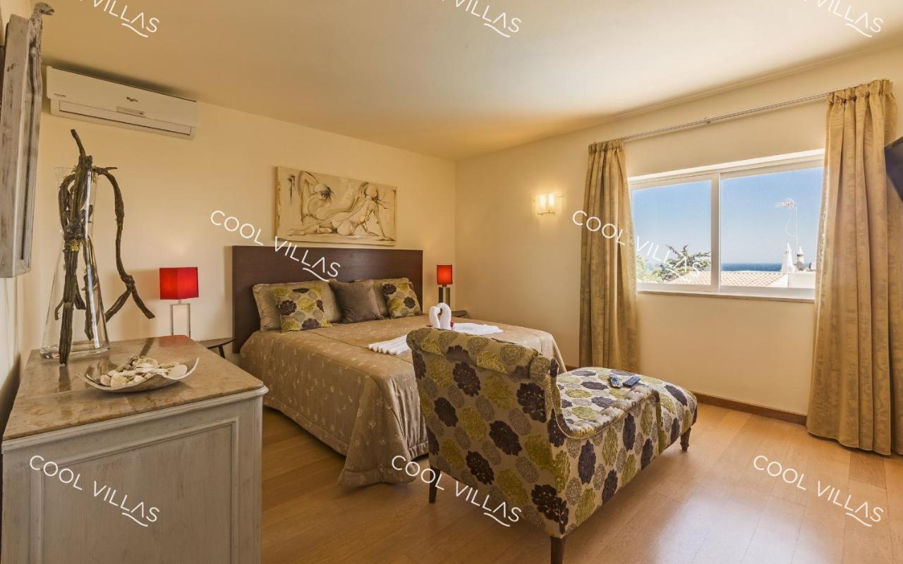 Villa Gardenia - Sea View, Wifi, Games Room Albufeira Exteriör bild